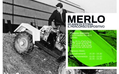 Merlo, 60 anni di storia. Il percorso espositivo